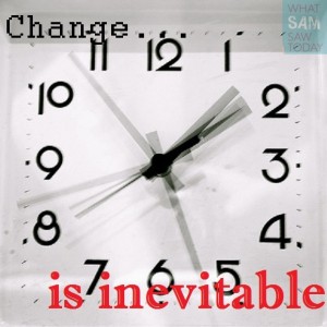 change is inevitable